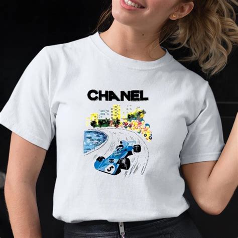 chanel t shirt f1 prix|chanel's formula 1 shirts.